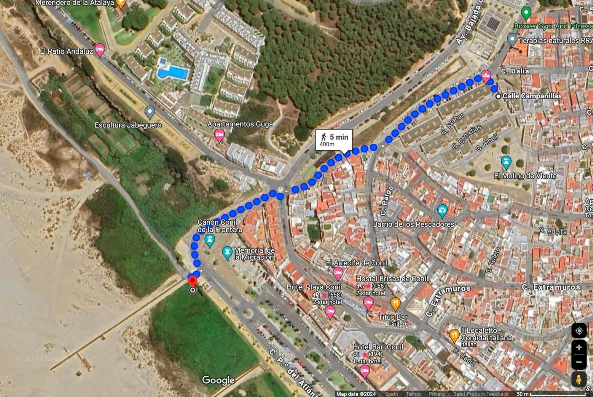 Apartamento Con Vistas Al Mar Conil De La Frontera Zewnętrze zdjęcie